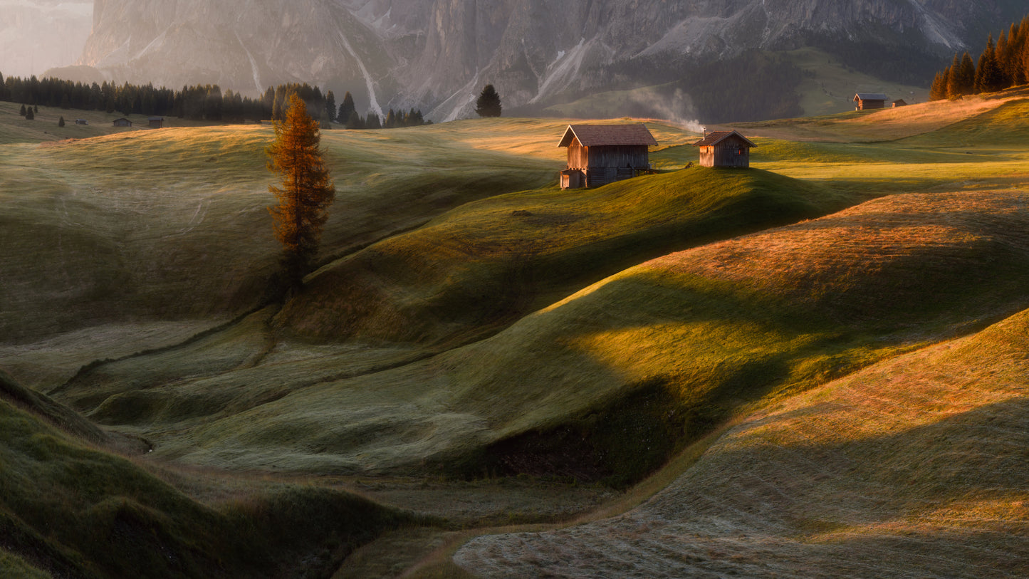 Seiser Alm fototapet