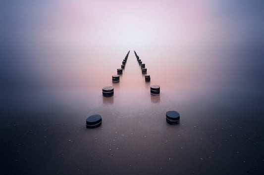 Alone in the silence fototapet