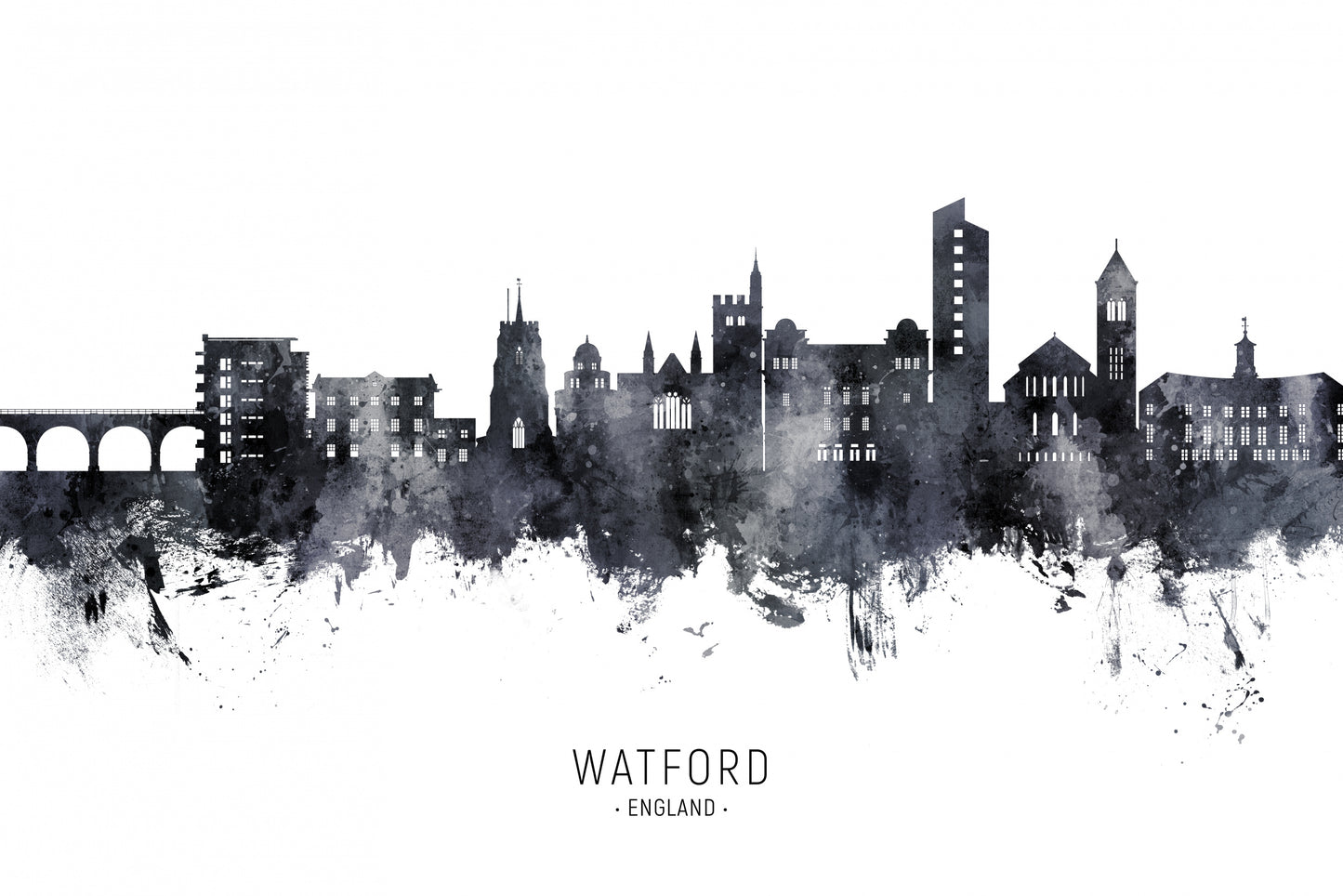 Watford England Skyline fototapet