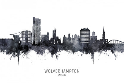 Wolverhampton England Skyline fototapet