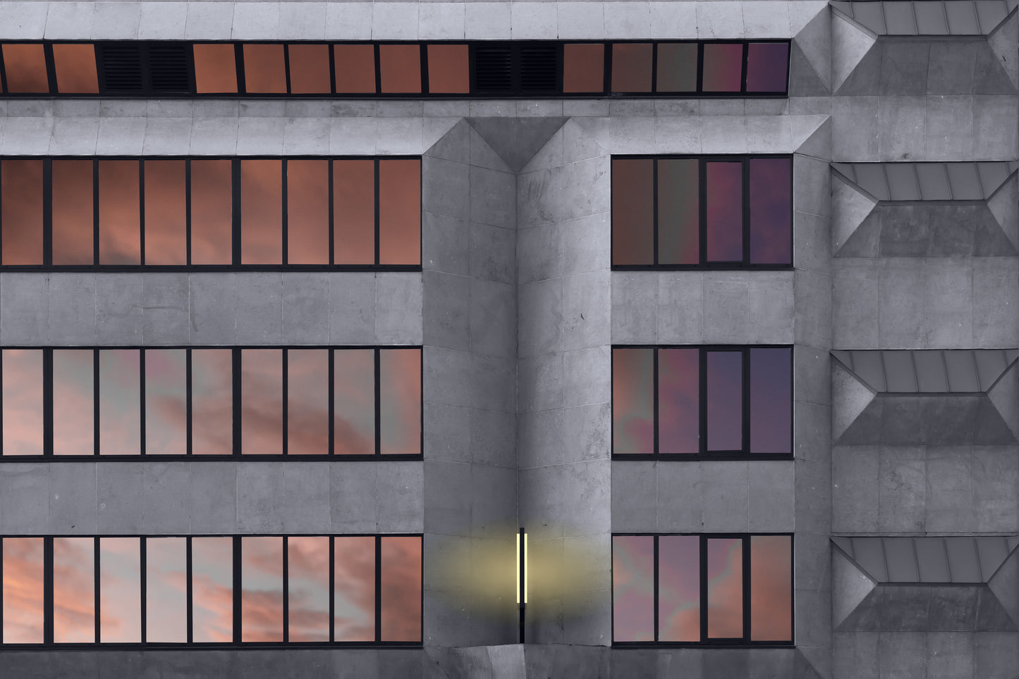 Winter four forty-five p.m. fototapet