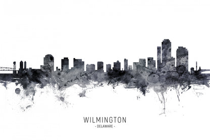 Wilmington Delaware Skyline fototapet