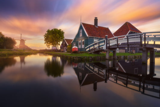Zaanse Schans fototapet