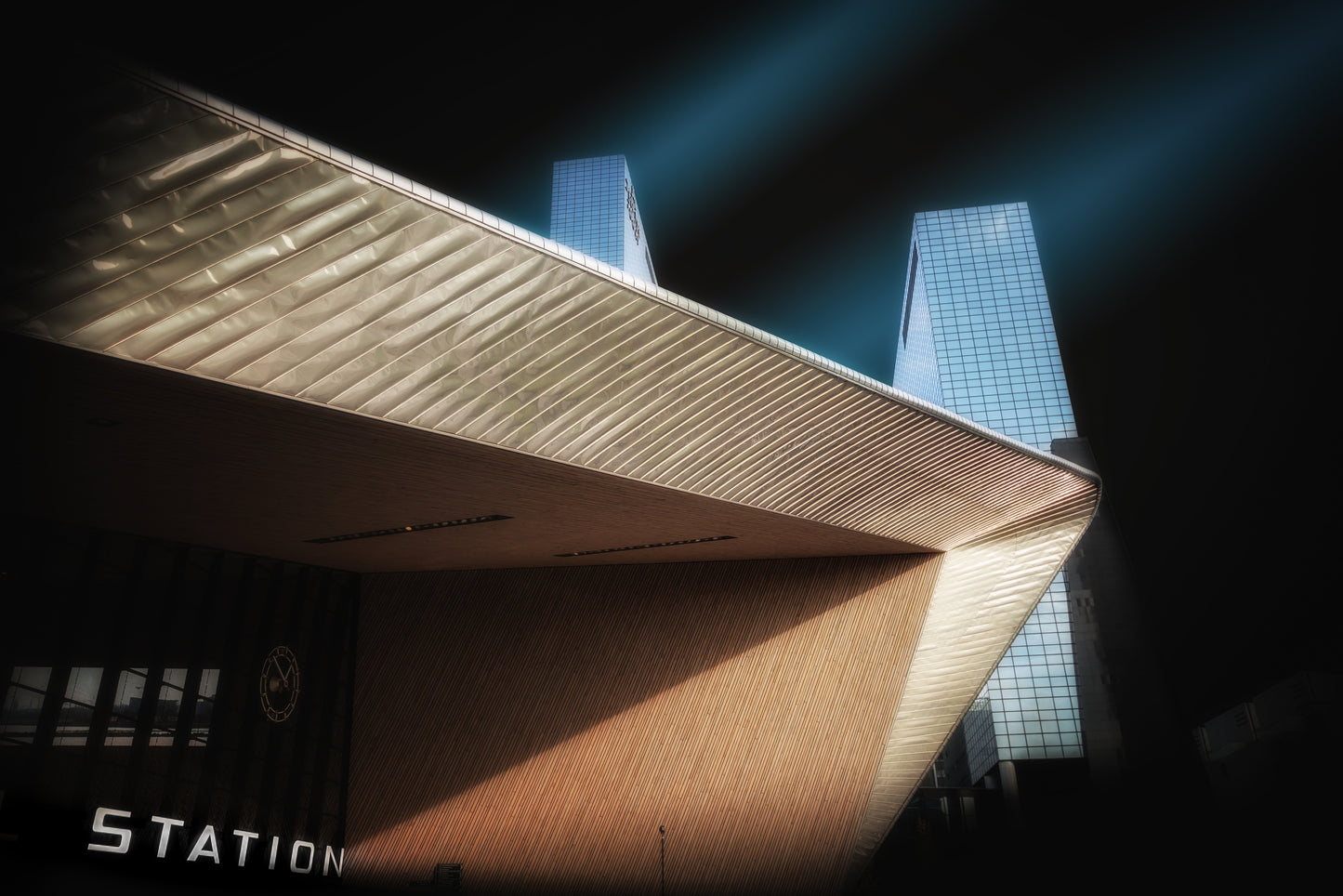 ... centraal station fototapet