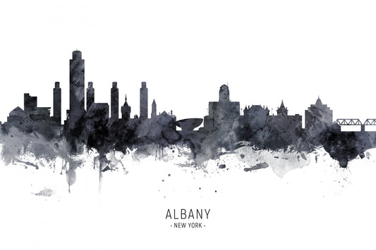 Albany New York Skyline fototapet