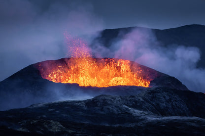 Fagradalsfjall Volcano fototapet