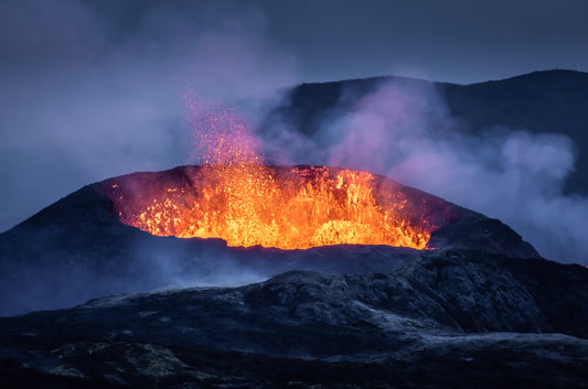 Fagradalsfjall Volcano fototapet