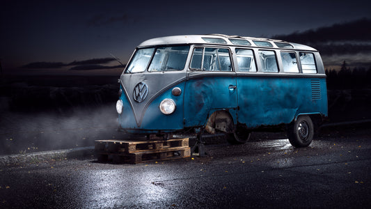 VW Kleinbus fototapet