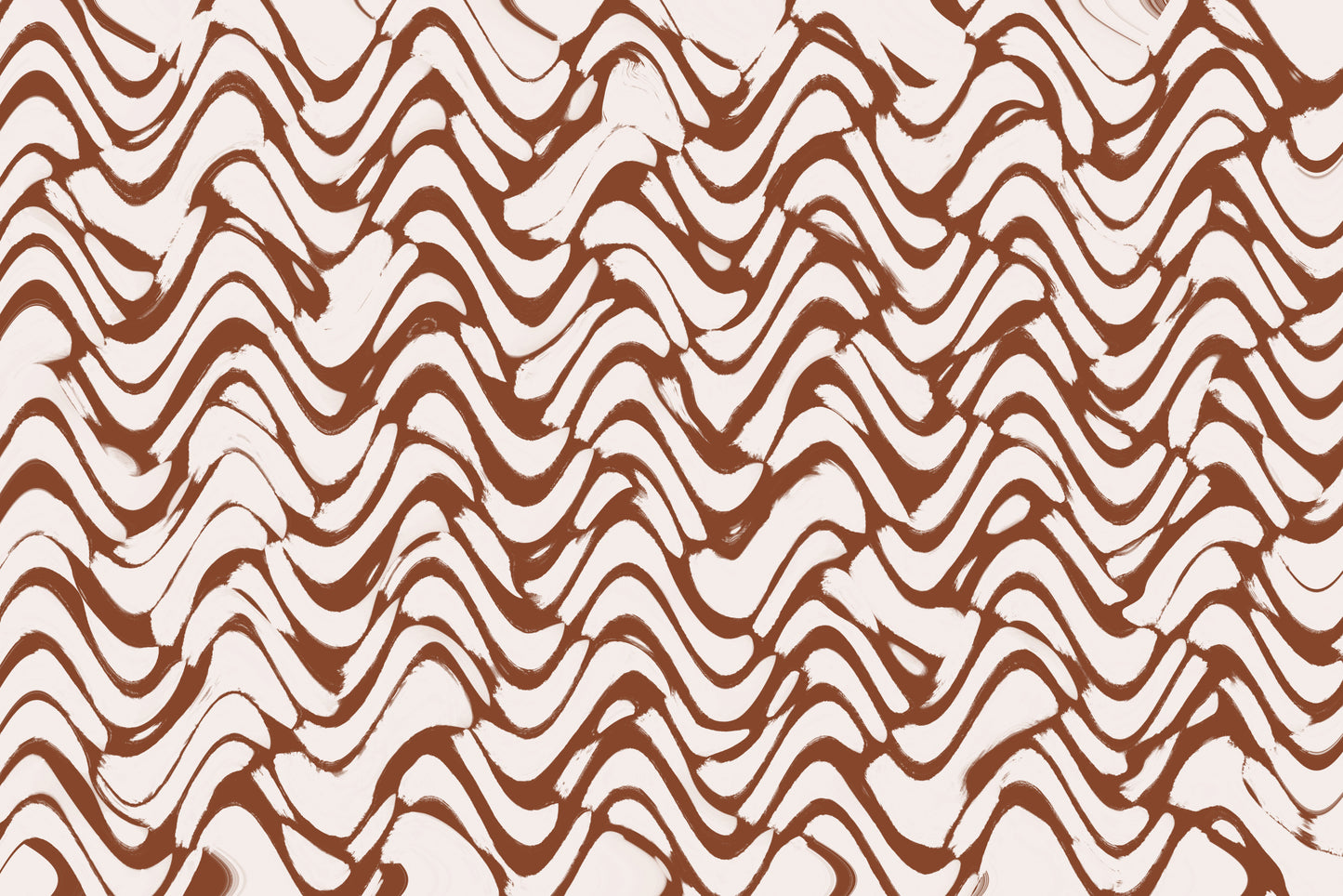 Wavey Beige Pattern Square fototapet