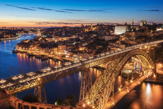 Portugal - Porto Blue Hour fototapet