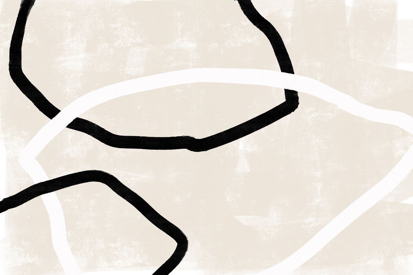 Abstracto Trio fototapet