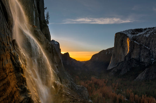 Yosemite Firefall fototapet
