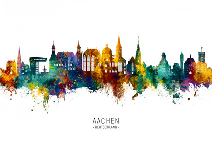 Aachen Germany Skyline fototapet