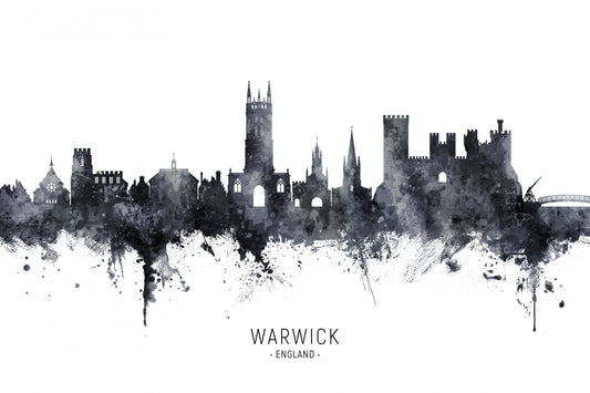 Warwick England Skyline fototapet