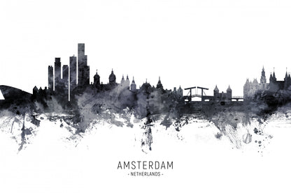Amsterdam The Netherlands Skyline fototapet