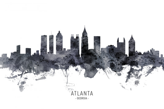Atlanta Georgia Skyline fototapet