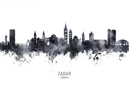 Zadar Croatia Skyline fototapet