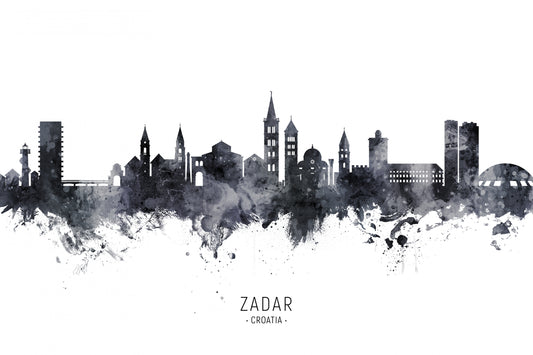 Zadar Croatia Skyline fototapet