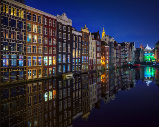 Amsterdam at night 2017 fototapet