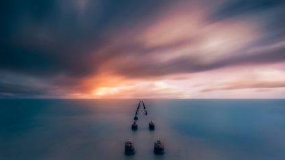 After the storm comes the calm fototapet