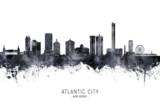 Atlantic City New Jersey Skyline fototapet