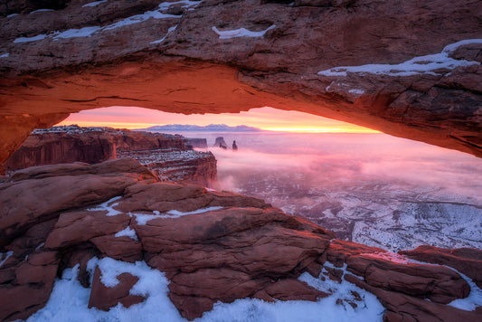 The Moment right before Sunrise fototapet