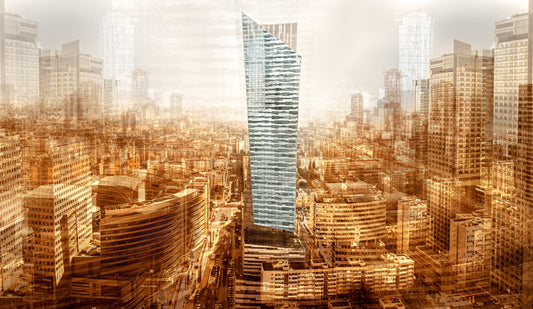 Warsaw Towers fototapet