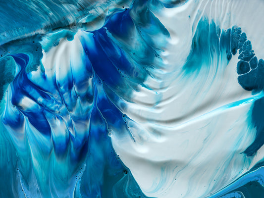 Winter Waves fototapet