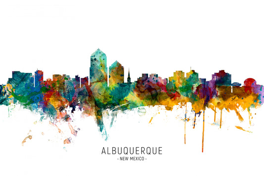 Albuquerque New Mexico Skyline fototapet