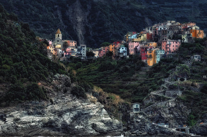 village  -on the rocks- fototapet