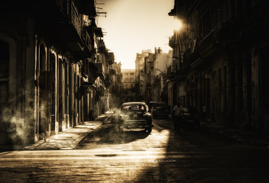 Mystic morning in Havana... fototapet