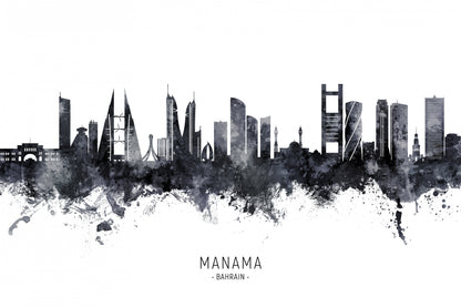 Manama Bahrain Skyline fototapet
