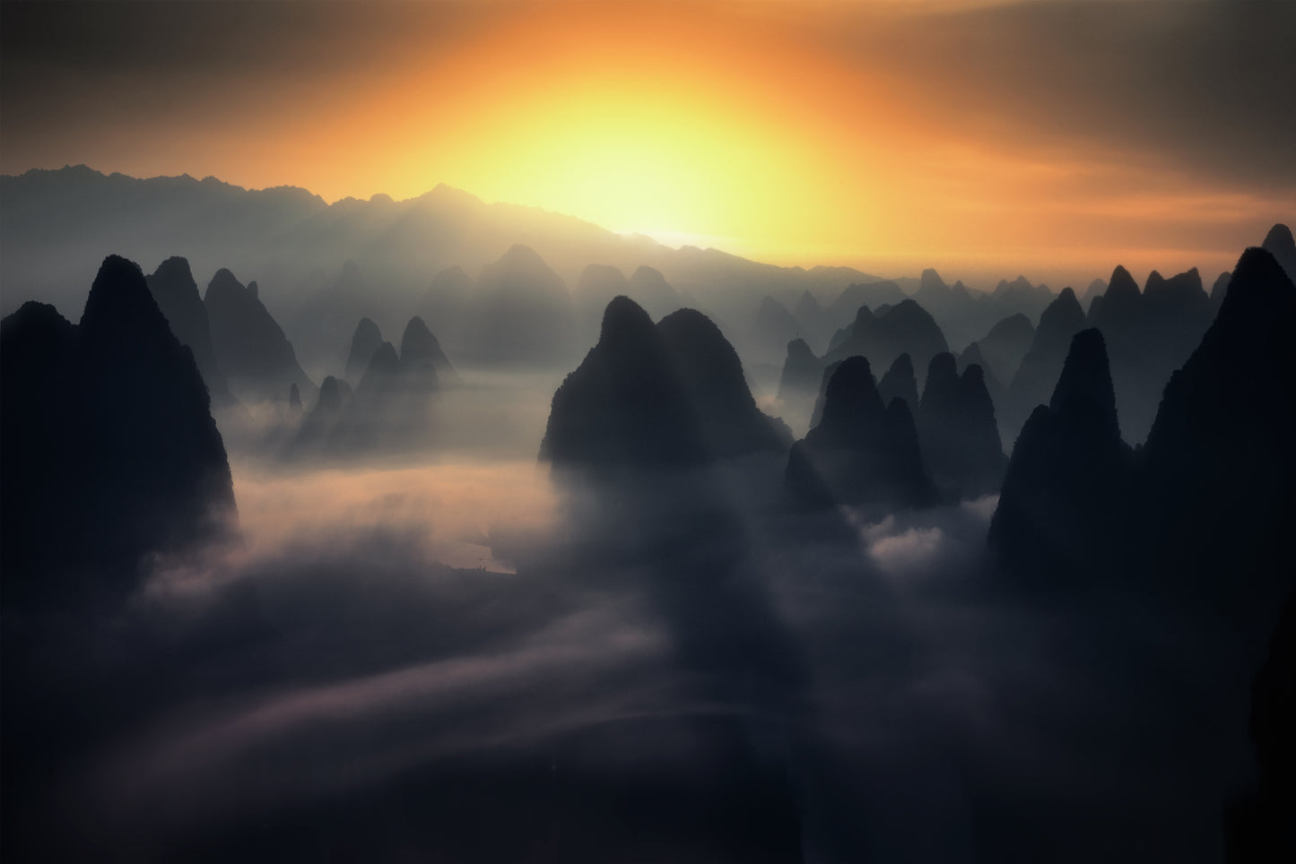 XianggongShan fototapet