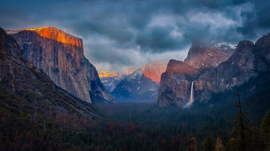 The Yin and Yang of Yosemite fototapet