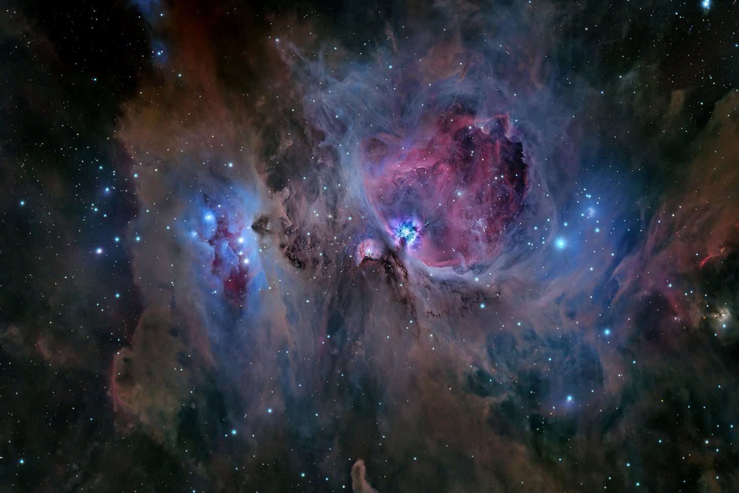 Nebulosa de Orión fototapet