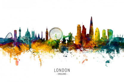 London England Skyline fototapet