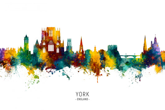 York England Skyline fototapet