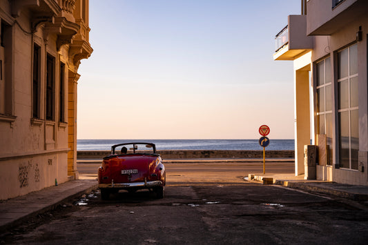 Watching the sun set - Havana fototapet