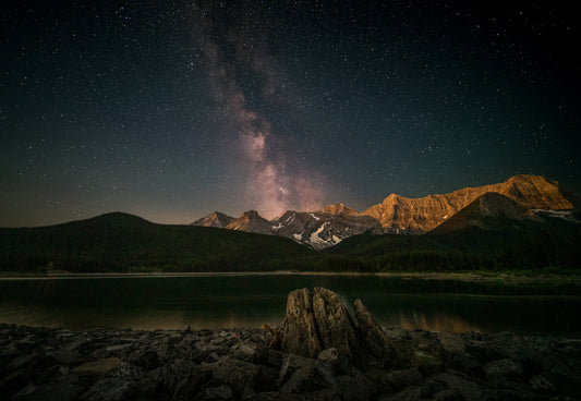 A starry night fototapet