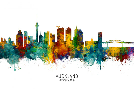 Auckland Skyline fototapet
