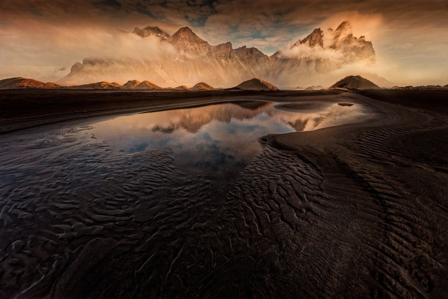 Another morning storm passed by fototapet