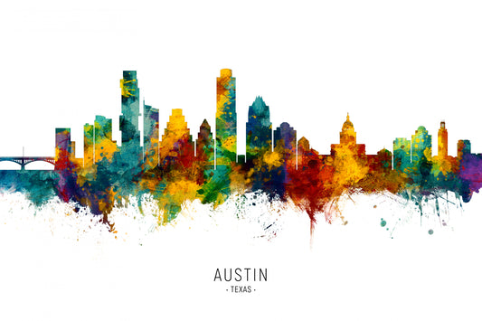 Austin Texas Skyline fototapet