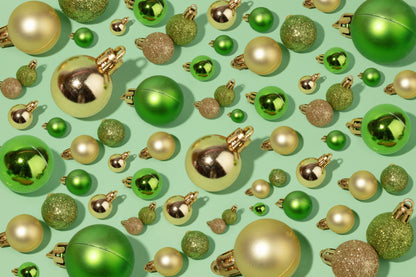 Xmas balls pattern fototapet