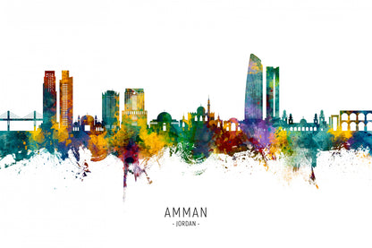 Amman Skyline fototapet