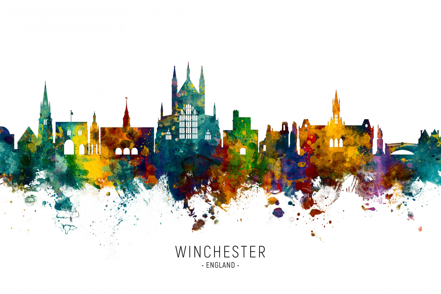 Winchester England Skyline fototapet