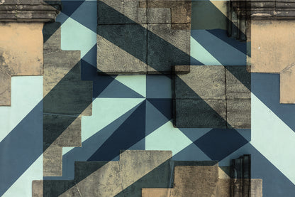 Abstract blocks 02 fototapet