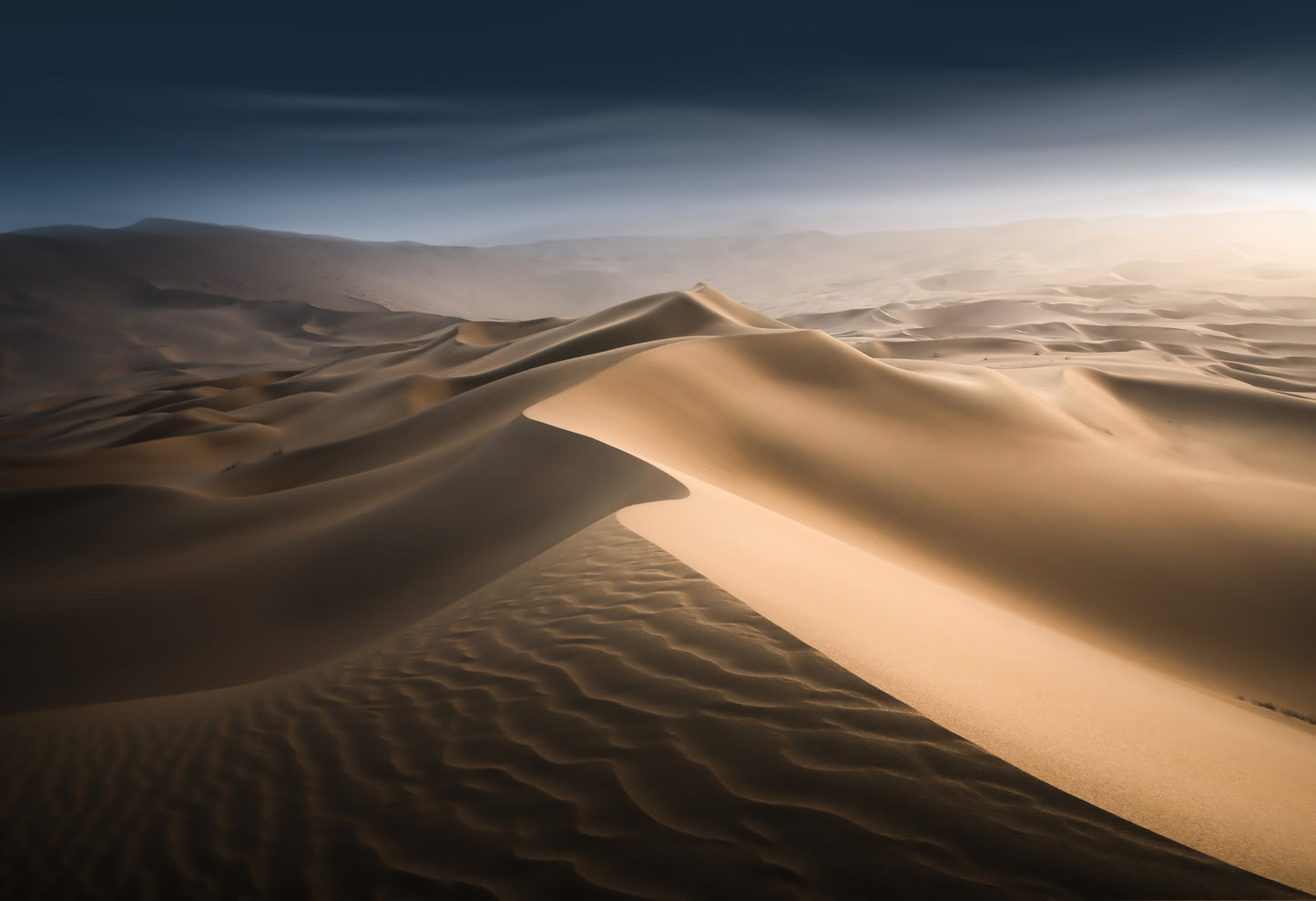 巴丹吉林沙漠 fototapet