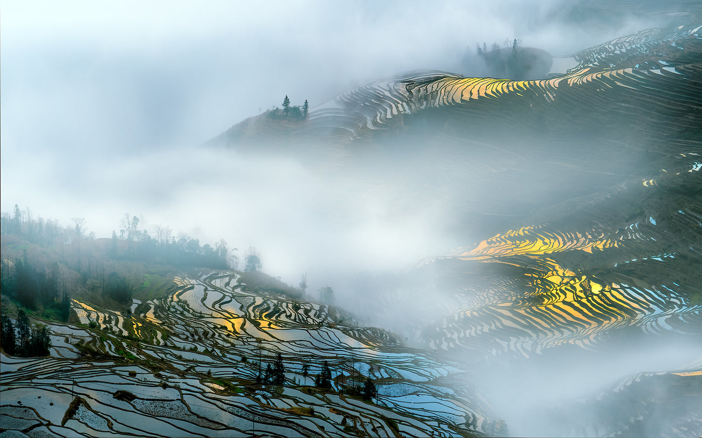 Yuan Yang rice terraces fototapet