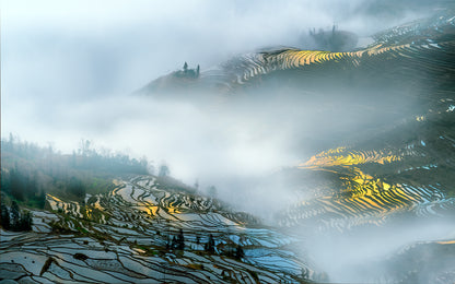 Yuan Yang rice terraces fototapet