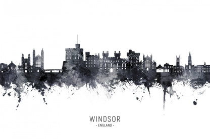 Windsor England Skyline fototapet